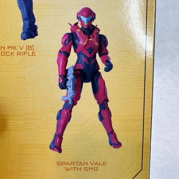 Halo Infinite Spartan Vale 12" Action Figure With SMG Series 2 NEW IN SEALED BOX - Picture 5 of 9